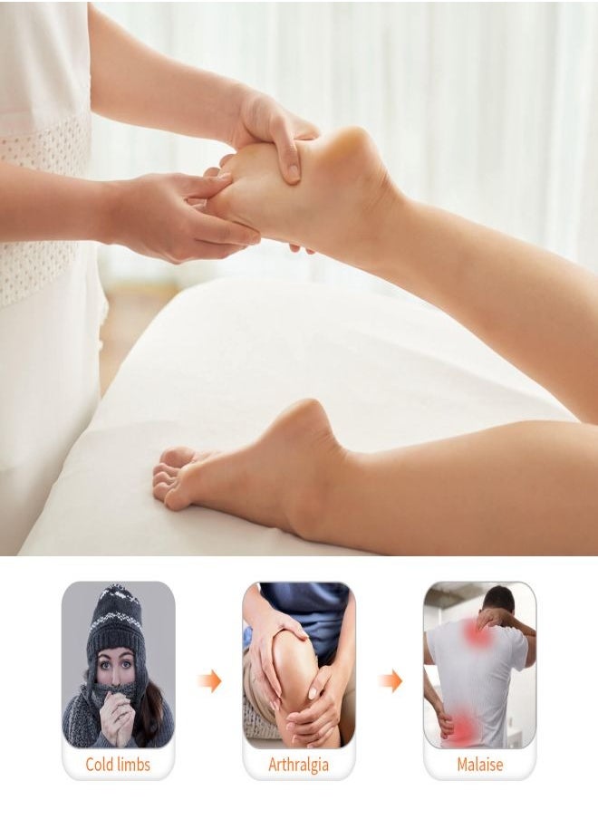 SOUTH MOON Warmer Cream，Fever Gel for Hands and Feet，Numbness in Limbs Warm Apply Fever Cream，Shoulder and Neck Muscle Hand and Foot Cold Numbness Care，Nerve Pain and Neuropathy Relief  - Image 4