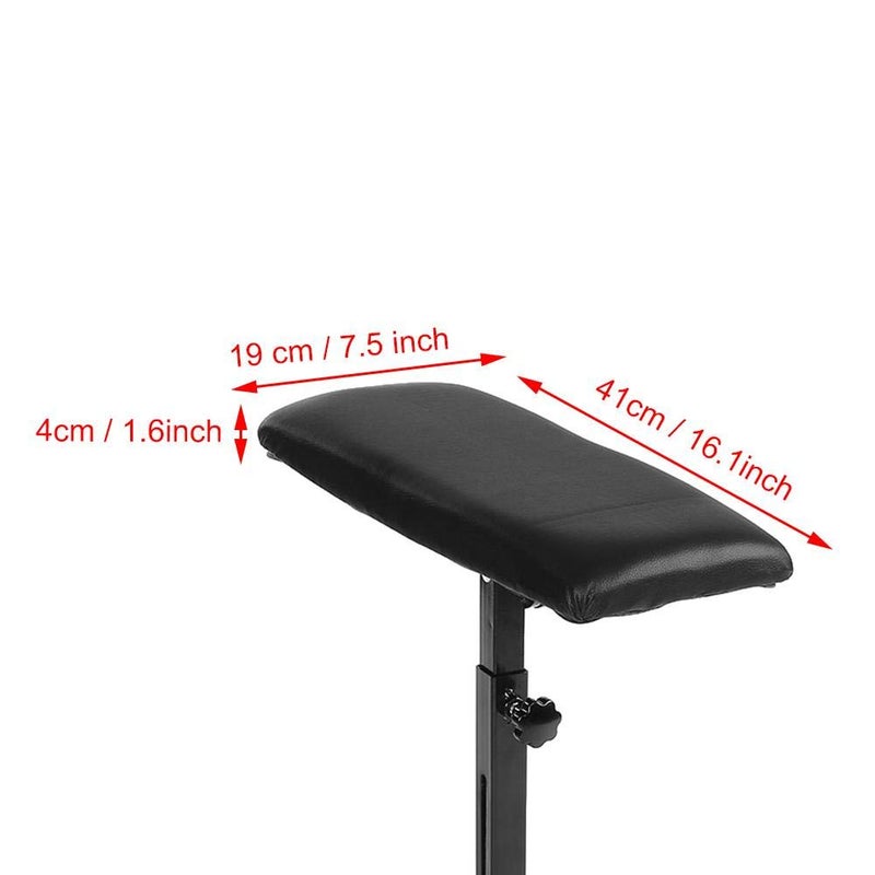 woobles Professional Tattoo Armrest, Adjustable Height Leg Rest Stand Arm Bar Pad Tattoo Beauty Tools Tattoo Hand Bracket - Image 4