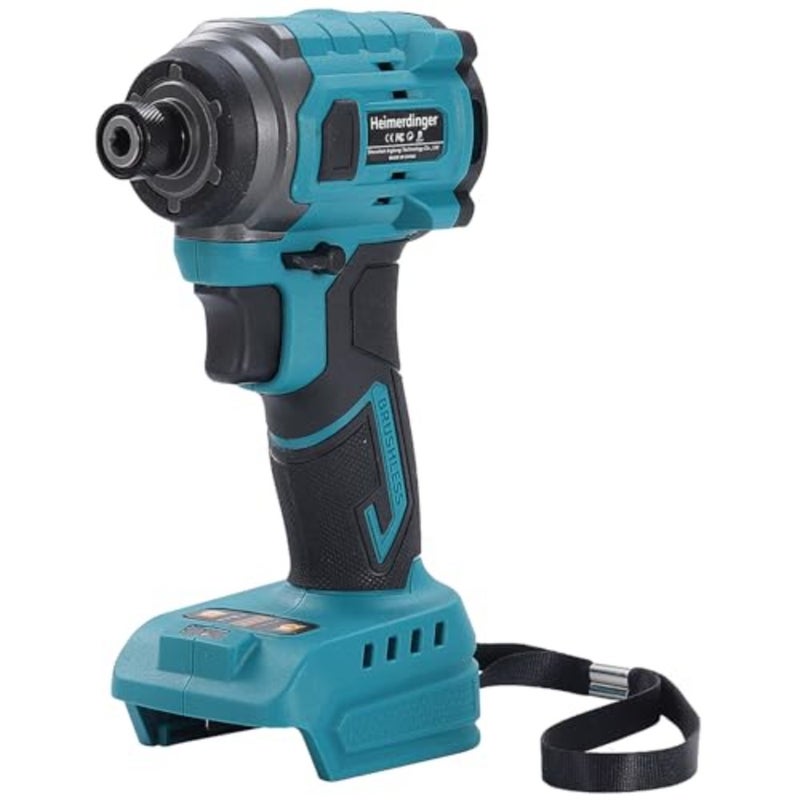 Brushless Impact Driver for Makita 18V Battery, 220N.m 4-Speed 1/4 Hex Driver - Image 1