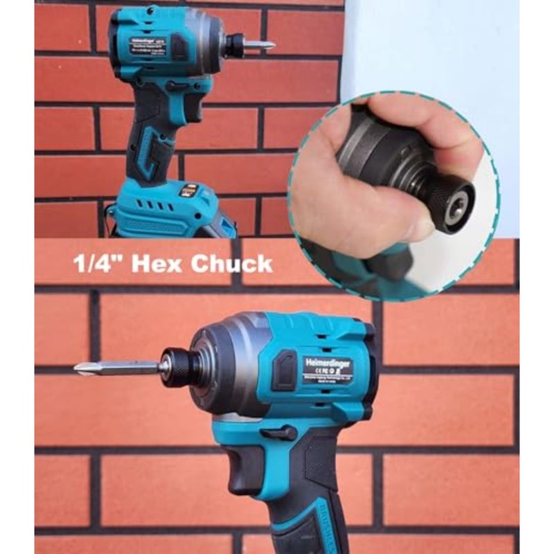 Brushless Impact Driver for Makita 18V Battery, 220N.m 4-Speed 1/4 Hex Driver - Image 3
