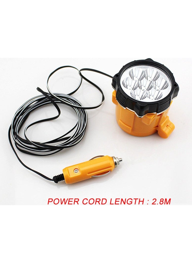 Techmaster 12V Mini Vehicle Searchlight with Spot Magnet  - Image 5
