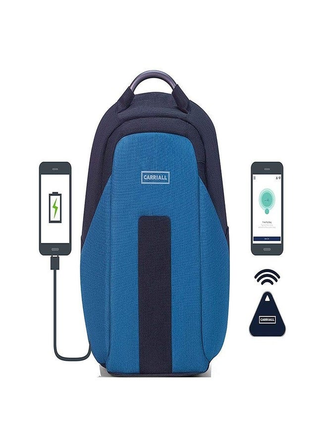 Carriall VASCO Smart Laptop Backpack (Multicolour) | For College, Office & Travel | Bluetooth Connectivity, USB Charging port, Anti-Cut, Anti Theft & Water resistant | Laptop Bag for Men & Women - Image 1