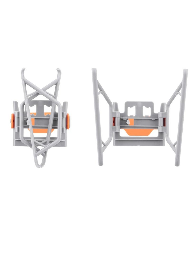 معدات هبوط قابلة للطي لـ DJI Mini 4 PRO واقي مضاد للسقوط لمحور الدوران مع ساق ممتدة 25 مم لملحقات طائرة DJI Mini 4 Pro بدون طيار