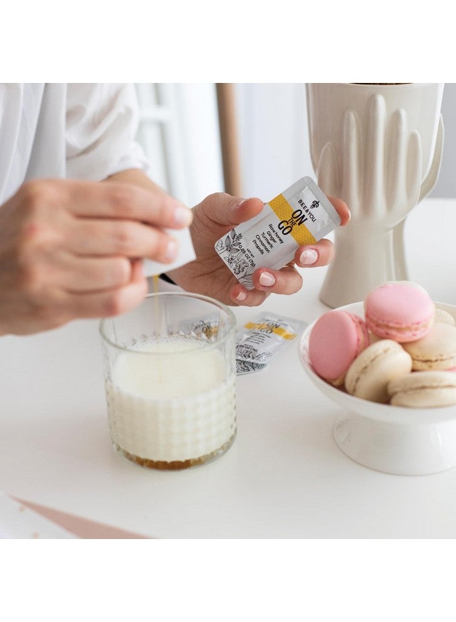 BEE & YOU Bee and You On The Go, Immune Support Supplement, Raw Honey, Propolis, Turmeric, Cinnamon, Ginger, Superfrood, Great Tasting, for Kids and Adults, 12 Pack, 1.73 oz Each - Image 2