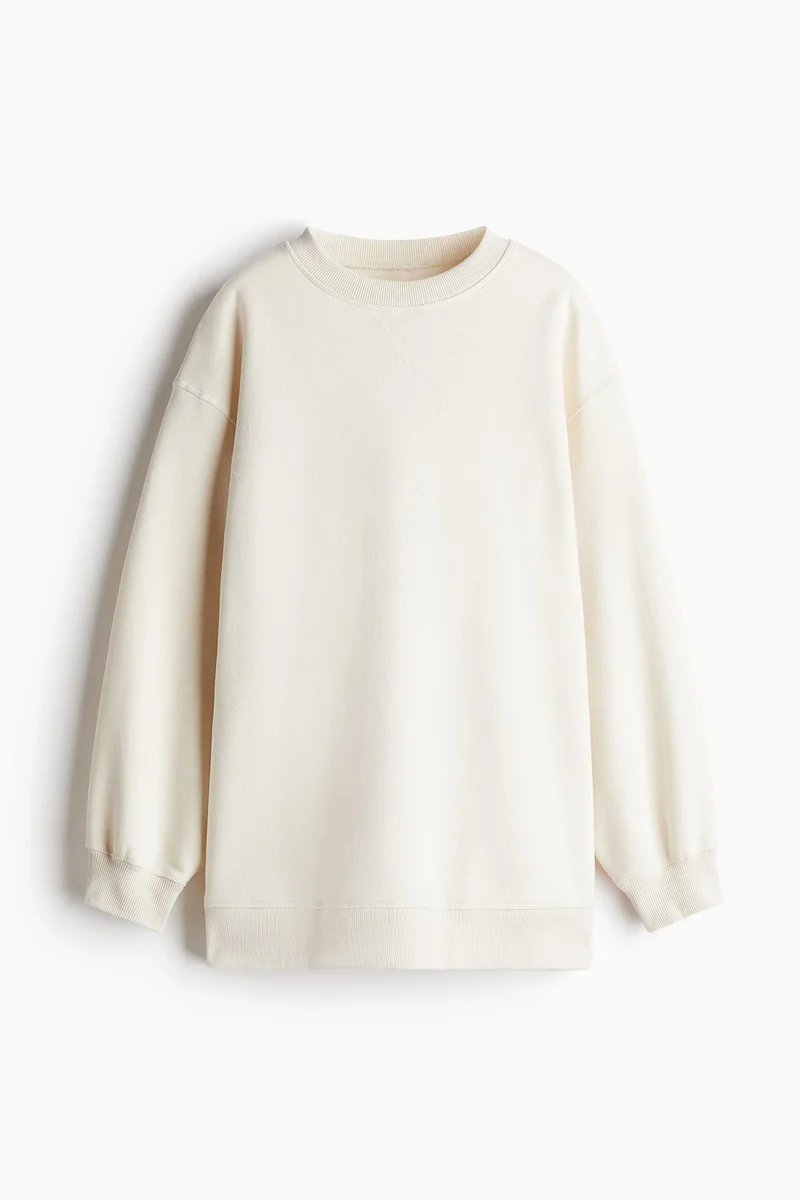 اتش اند ام بلوزة رياضية بقصّة فضفاضة