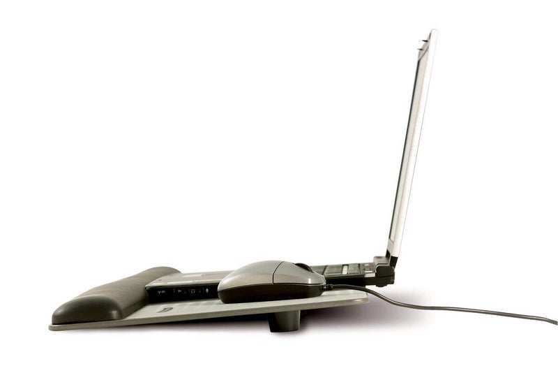 3M Gel Wrist Rest for Keyboard and Mouse with Tilt-Adjustable Platform, Precise Mouse Pad, 25.5 in x 10.6 in, Black (WR422LE) - Image 4