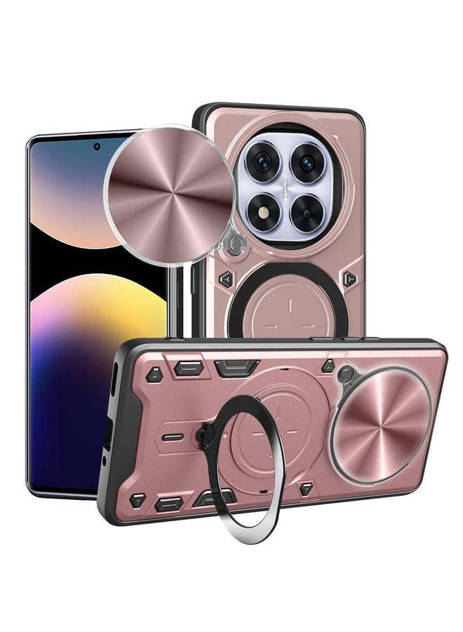 S-TOP Case For Redmi Note 14 Pro 4G CD Texture Sliding Camshield Magnetic Holder Phone Case - Image 1