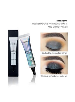 MAEPEOR MAEPEOR Cosmetic Glitter Glue Long Lasting Makeup Glitter Primer Gel Waterproof & Smudgeproof Primer Base Glue for Body Eyes Face Lip with Glitter, Body Jewels, Rhinestones (2 PCS, 10 ml)  - Image 4