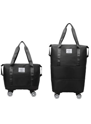 Generic Rolling Duffle Bag with Wheels,Expandable Carry On Luggage