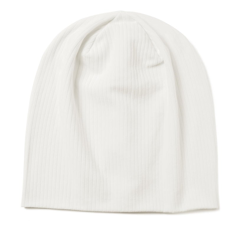Revony Thin Slouchy Beanie - Soft Breathable Summer Hat for Men & Women White - Image 1