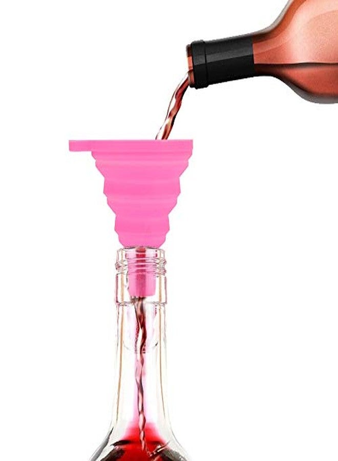 EX ELECTRONIX EXPRESS 4 Pack Collapsible Silicone Funnels - Reusable, for Refilling Water Bottles, Soap Dispensers, Liquids by EX ELECTRONIX EXPRESS - Image 4