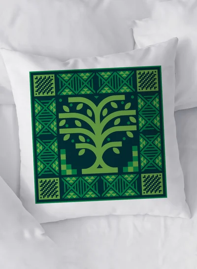 LOWHA Polyester Pillowcase Cushion Cover for Saudi National Day