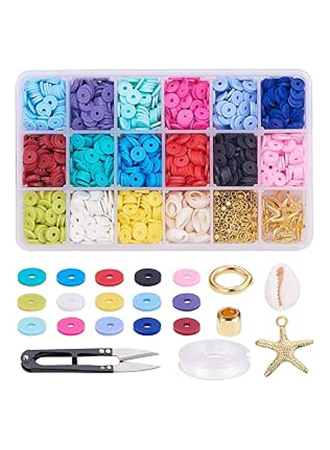 طقم صنع المجوهرات 8 ملم 15 لونًا بيئيًا - Image 1