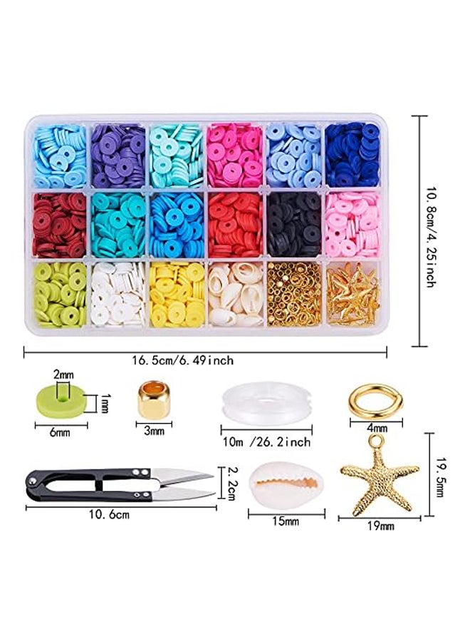 طقم صنع المجوهرات 8 ملم 15 لونًا بيئيًا - Image 3