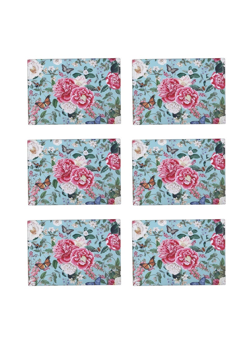 RF REINVENTION FACTORY Reinvention Factory Fairy Garden MDF Wood Table MatsPlacemats Set of 6 Multicolor  - Image 5