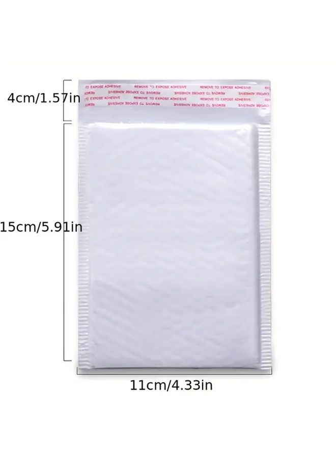 10 Pcs Pearlescent Bubble Waterproof Bag Envelope Composite Express Bag 4.33 Inch 5.91 Inch 1.57 Inch - Image 2