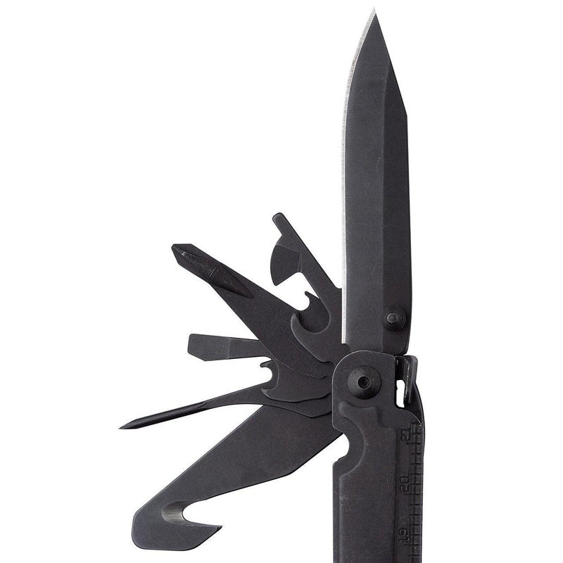 SOG أداة متعددة الاستخدامات SOG PowerAccess Assist بحجم كامل للاستخدام اليومي | فتح بمساعدة يد واحدة | 21 أداة، أسود - Image 2