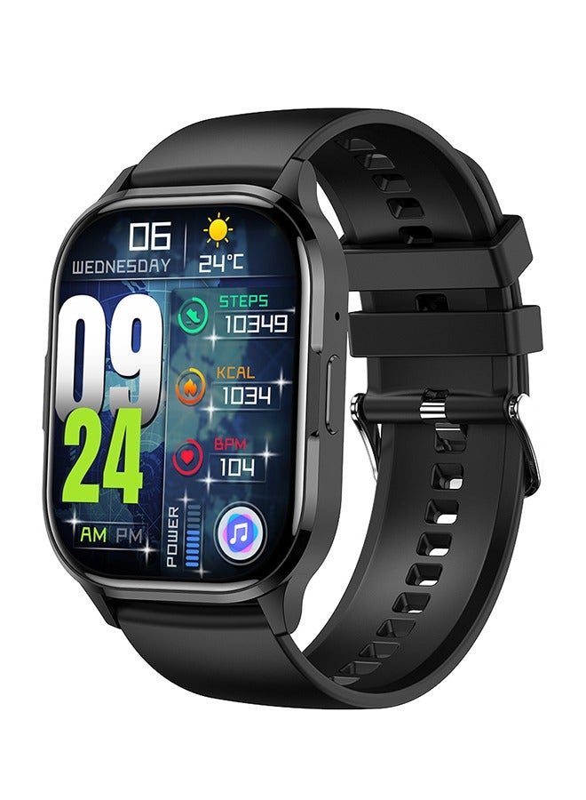 رولستيمي الرجال الذكية ووتش النساء 2.01 " أمولد للماء ساعة ذكية صغيرة للرجال النساء اللياقة البدنية المقتفي معدل ضربات القلب النوم رصد النشاط المقتفي لالروبوت وفون - Image 1