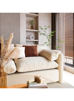Malazhouse L-Shape Sofa Beige– MZSC040  - Image 3