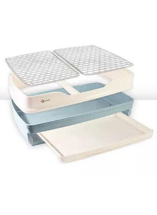 DAYANG Rabbit & Small Animal Cage (R61) - 82.5X55X67.5cm-Blue - Image 4