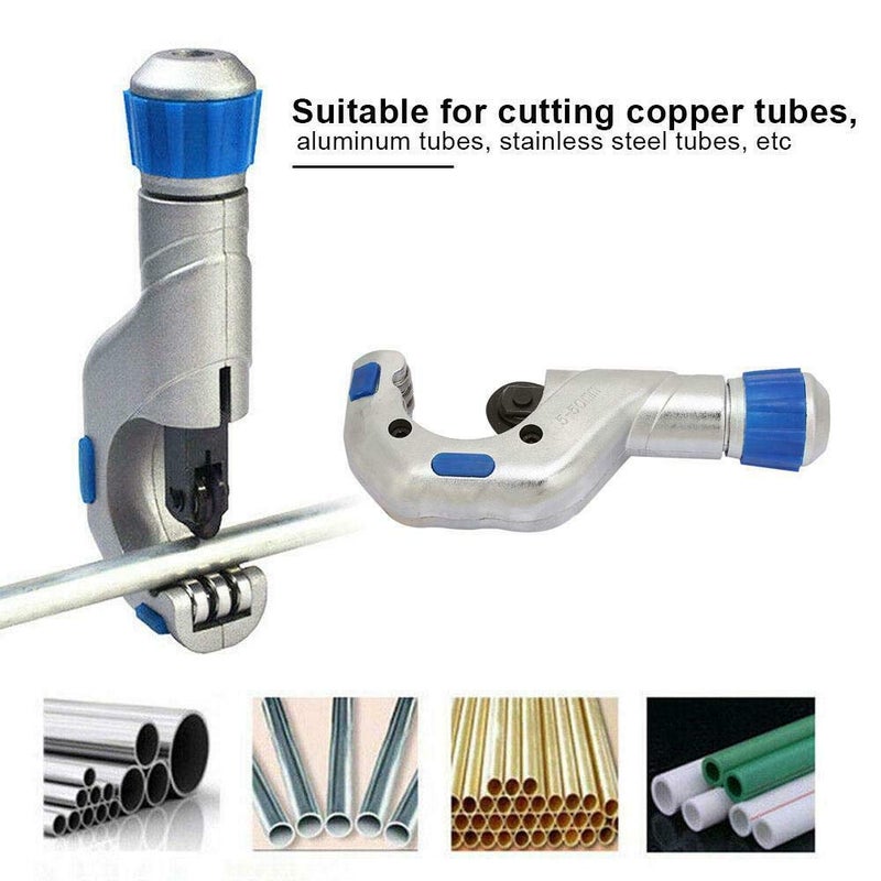 ISC ISC 550mm Tube Cutter Hand Pipe Milling Tools Cutting Tools for Stainless Steel Aluminum Copper Tube Cutting with Debnuring Tool CT650 Pipe Cutter - Image 3