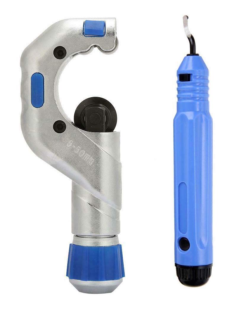 ISC ISC 550mm Tube Cutter Hand Pipe Milling Tools Cutting Tools for Stainless Steel Aluminum Copper Tube Cutting with Debnuring Tool CT650 Pipe Cutter - Image 1