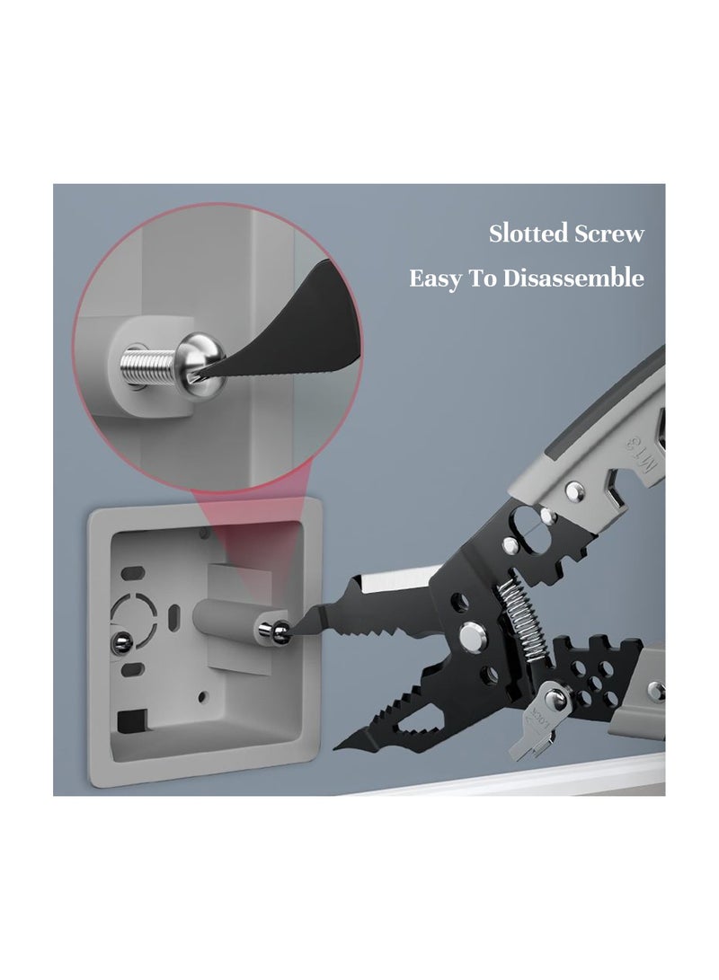 KASTWAVE 28 in 1 Self-Adjusting Wire Stripper Cutter, Universal Automatic Electrical Wire Strippers for Wire Stripping, Cable Cutting, Crimping Tool from 10 AWG to 24 AWG, Professional Electrician Pliers Tool - Image 3