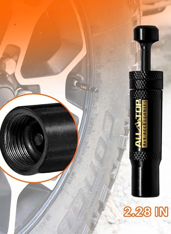 ALL-TOP Adjustable Auto-Stop Tire Deflator Valve Kit, 10-30 PSI Air Down Tool Offroad Accessories, 4 Pcs - Image 4