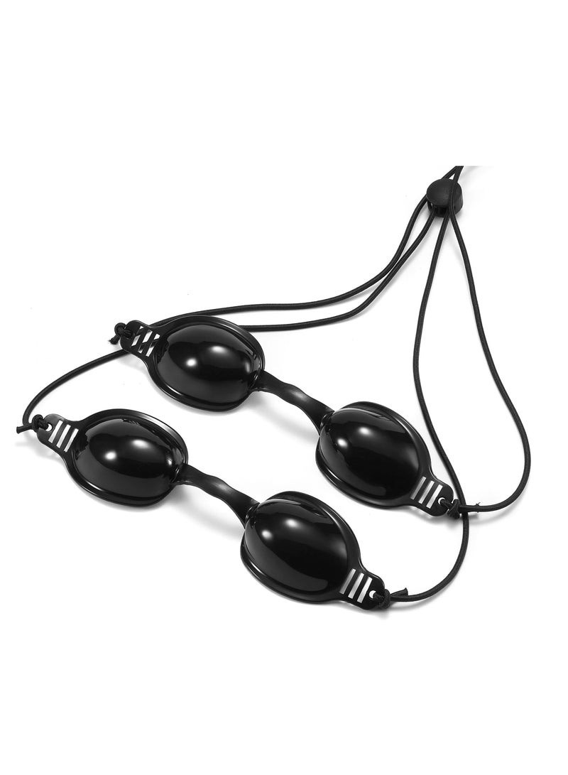 KASTWAVE Fda Approval Goggle For Ipl Laser Safety Glasses Red Light Therapy And Laser Hair Removal Treatment, Beauty Patient Protective Eye Goggle For Ipl, Laser, Led, Uv Lamp Treatment (2 Pack) - Image 1