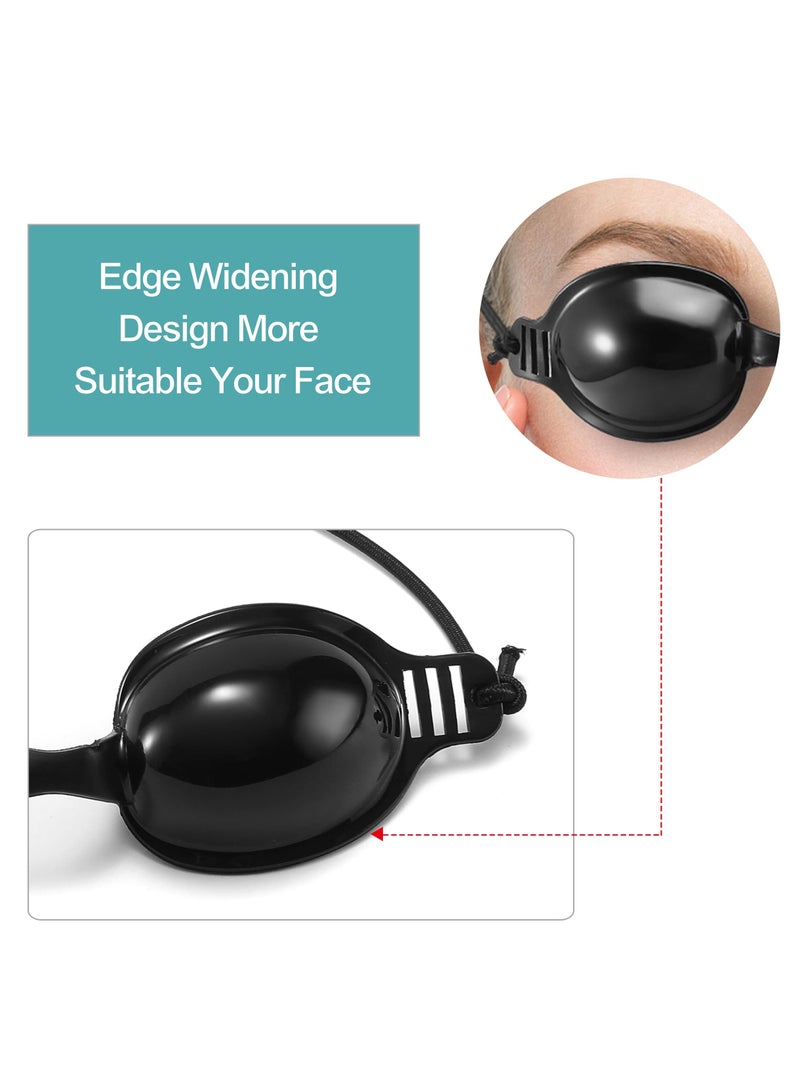 KASTWAVE Fda Approval Goggle For Ipl Laser Safety Glasses Red Light Therapy And Laser Hair Removal Treatment, Beauty Patient Protective Eye Goggle For Ipl, Laser, Led, Uv Lamp Treatment (2 Pack) - Image 3