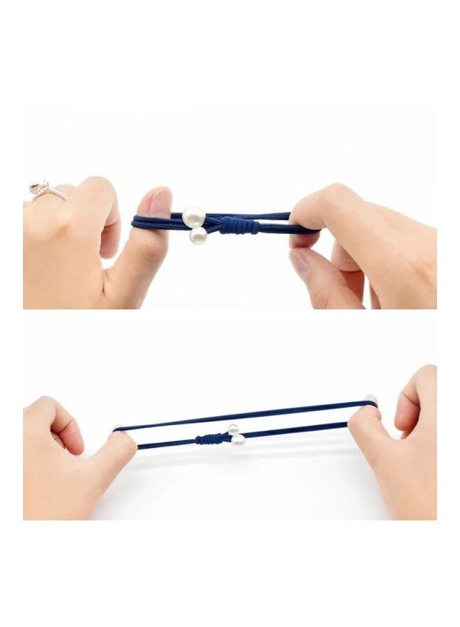 نيبمينينت مجموعة رابطات للرأس، 24 قطعة أزرق/ وردي 8x8x8سنتيمتر - Image 3