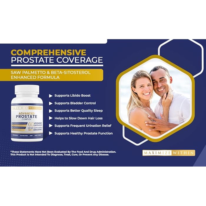 Maximum Slim Advanced Prostate Complex* Dietary Supplement Capsules - Image 4