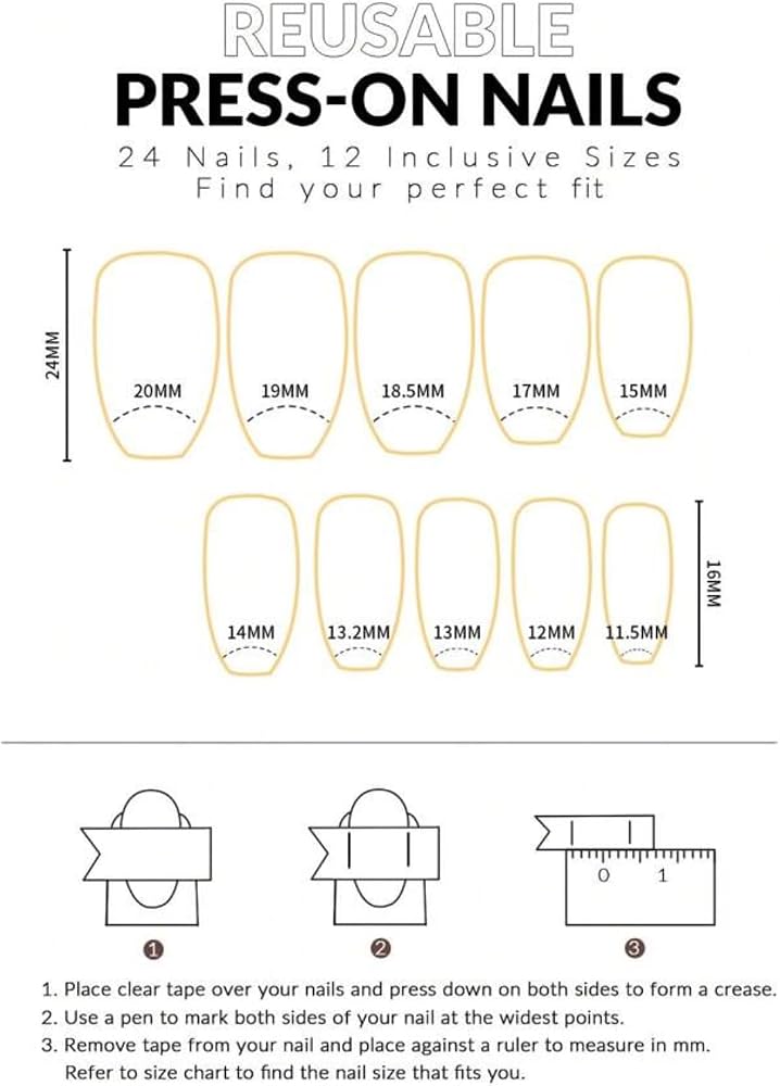 Suerte Press On Nails Coffin tips Hailey gradient french Long Solid Color Glossy 24pcs Press On Nails shiny Manicure nail art trendy, Glazed donut style Fake acrylic nails with file and glue kit - Image 4