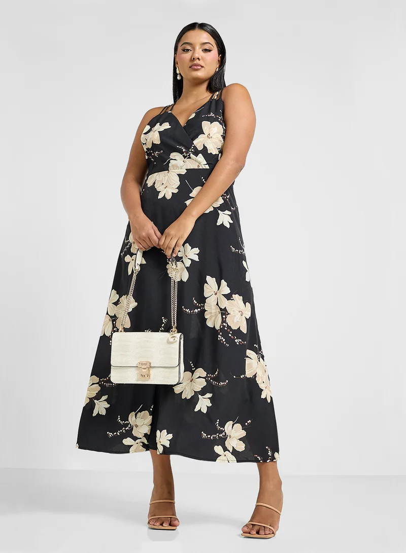 Ella Plus Floral Print Dress
