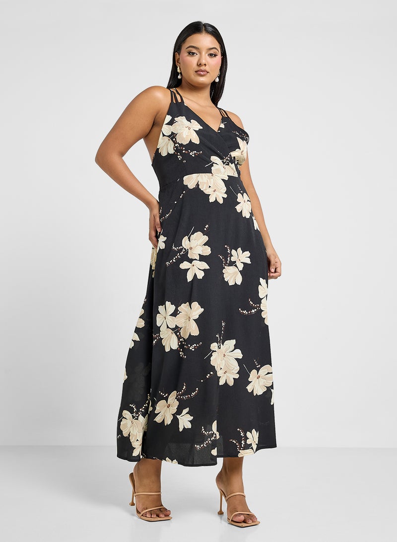 Ella Plus Floral Print Dress  - Image 1