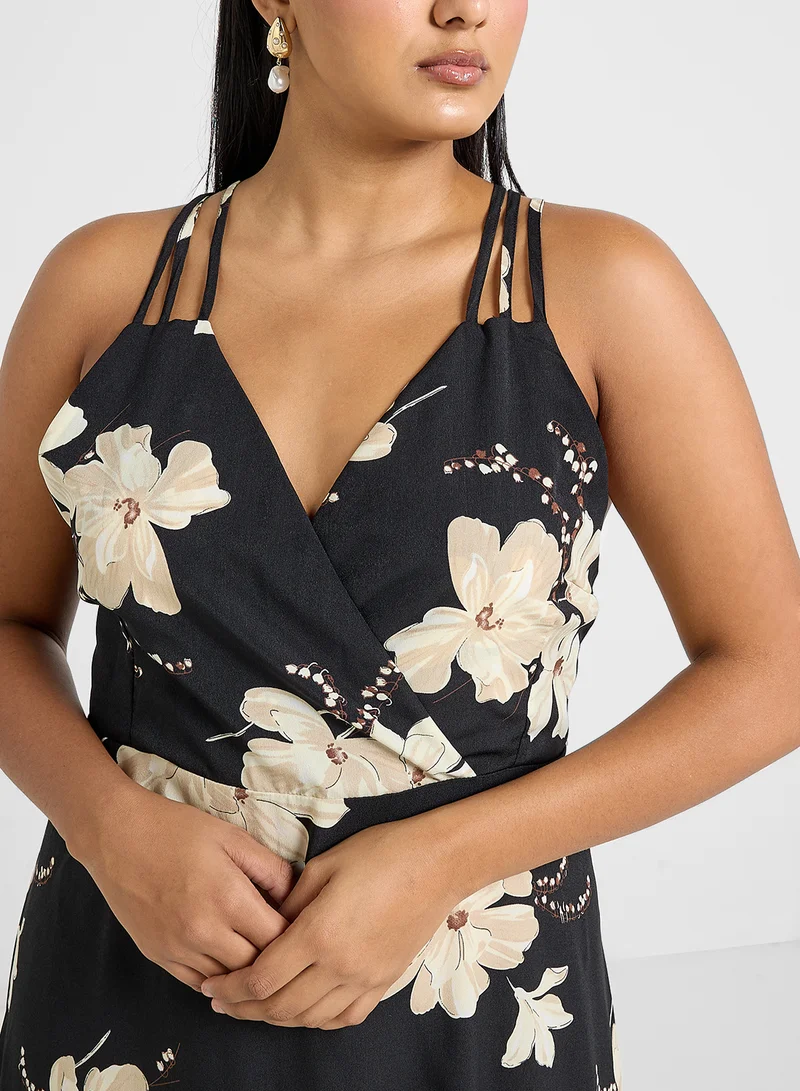 Ella Plus Floral Print Dress
