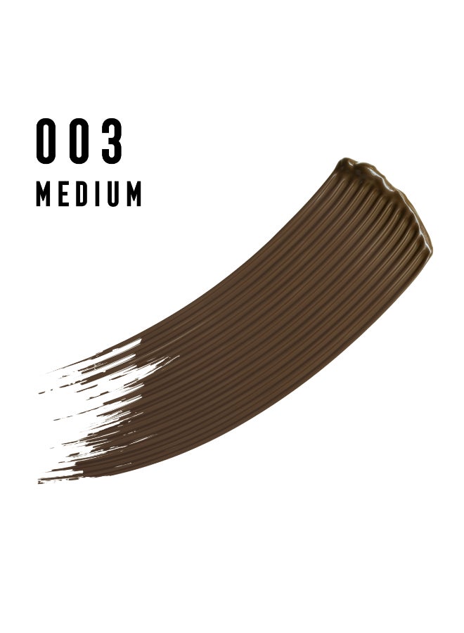 Max Factor Masterpiece Brow Lamination Gel - 003 - Medium, 8ml - Image 3