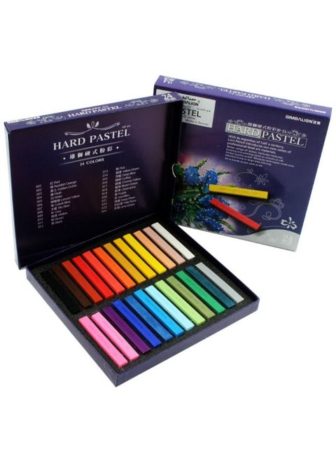 HARD-PASTEL 24 COLORS  SIMBALION