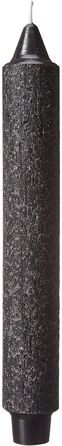 Root Candles Unscented Dinner Candles Premium Beeswax Blend Boxed Candle Set, 9-Inch, Black, 4-Count - Image 4