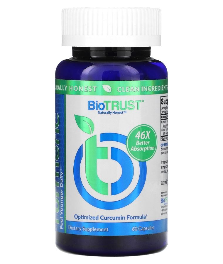 BioTrust Ageless Turmeric 60 Capsules