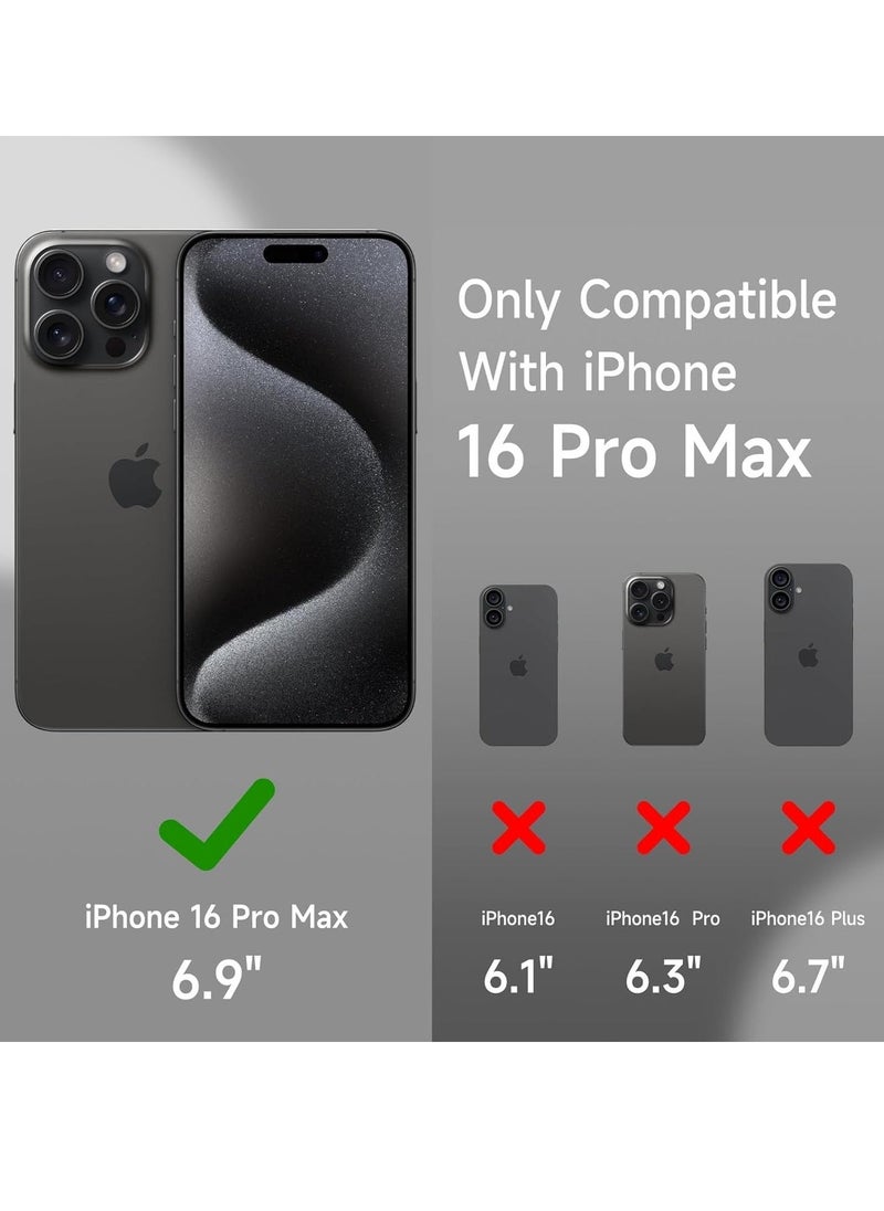 Raxoom "iPhone 16 Pro Max Soft Liquid Silicone Case - Shockproof Full Body Protection with Matte Finish & Microfiber Lining (Dark Grey)" - Image 2