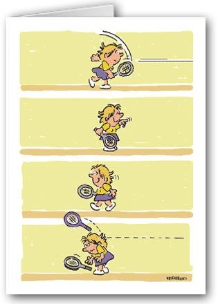 Stonehouse Collection Hilarious Tennis Note Card Set Perfect for Tennis Lovers Coaches and Players 10 Blank Cards with Envelopes Funny TennisThemed Greetings for Birthdays Thank Yous and Just Because