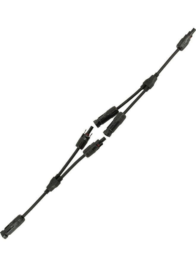 NIBEMINENT 2-Piece Solar Panel Cable Connector Set Black - Image 5