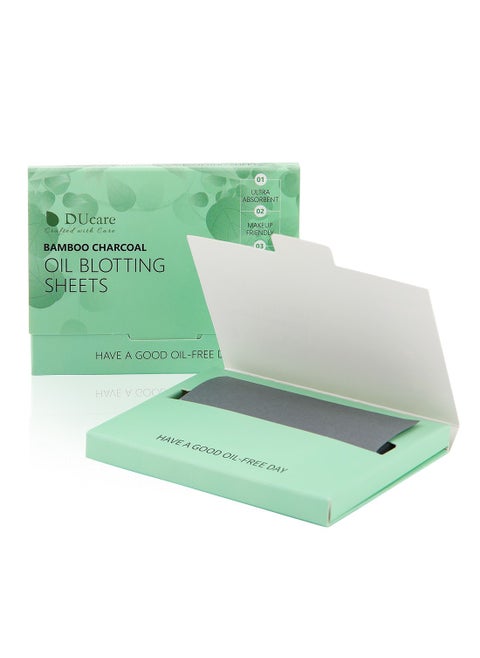 Oil Blotting Sheets for Face, 100 Counts Green Tea Blotting Paper For Oily Skin, Oil Absorbing Sheets For Face