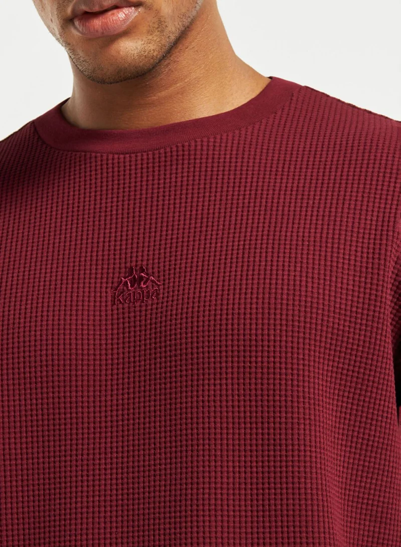 Kappa Waffle Textured T-Shirt