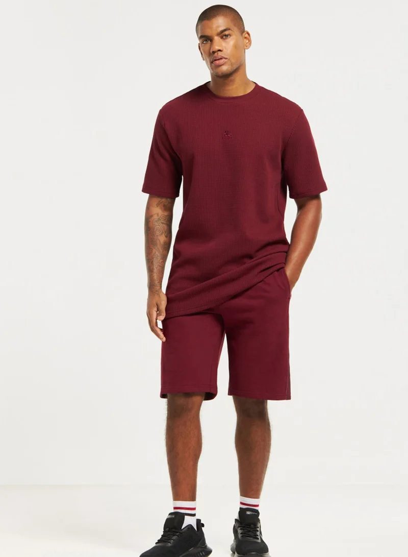 Kappa Waffle Textured T-Shirt