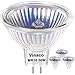 Vinaco Vinaco MR16 Halogen Bulb 50W, 3PCS High Output GU5.3 Halogen Bulb Dimmable 12V, MR16 GU5.3 Bulb with Long Lifetime  - Image 2