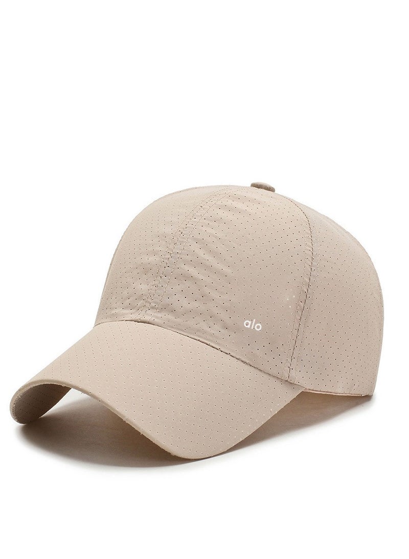 alo Alo Yoga Lightweight Breathable Mesh Outdoor Sports Cap, Baseball Cap