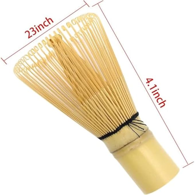 Silk Route Matcha Tea Bamboo Whisk Brush Set - Image 4
