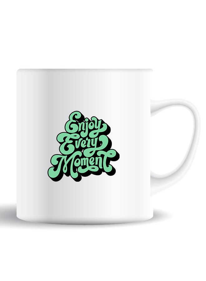Theodor Premium Quality Two Sided Printed Coffee Mug Tea Cup Enjoy Every Mopment-01 For Home Office, Kids Men Women - Image 1